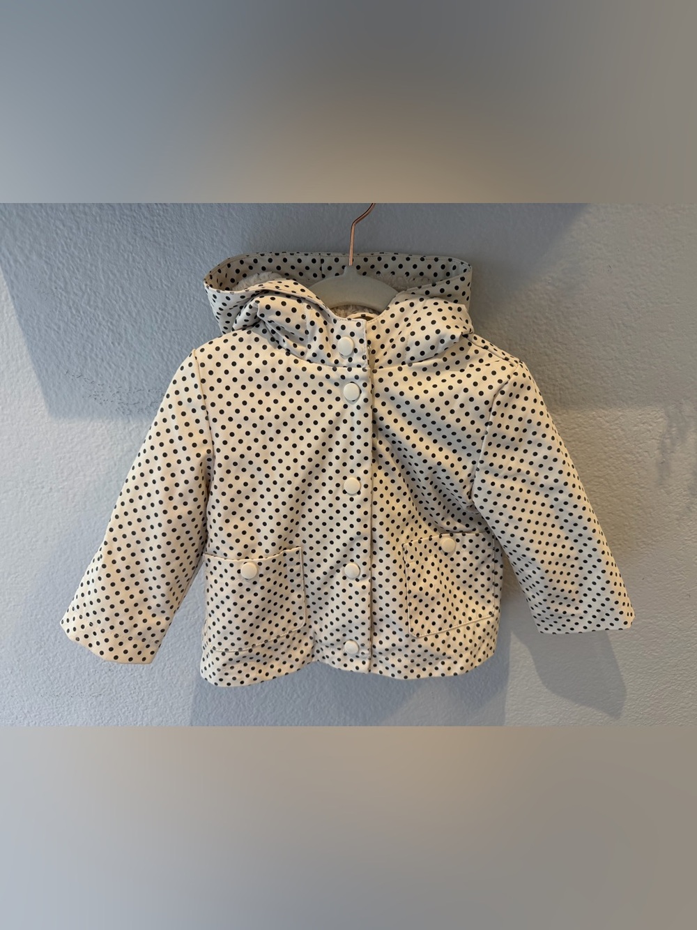 C&C California Polka Dot Rain Jacket - Picture 1 of 6